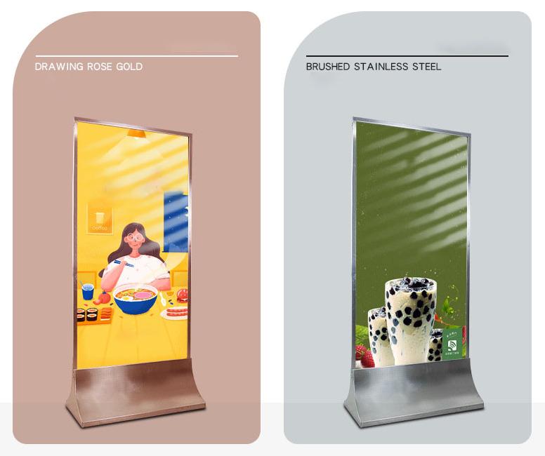 Double-sized Borderless Vertical Billboard
